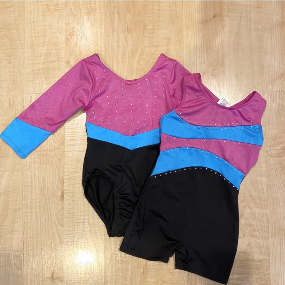 Toddler gymnastics leotards
